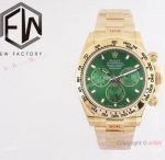 (EW Factory) Swiss Clone Rolex Daytona Olive Green Yellow Gold 40mm Watch in A7750_th.jpg